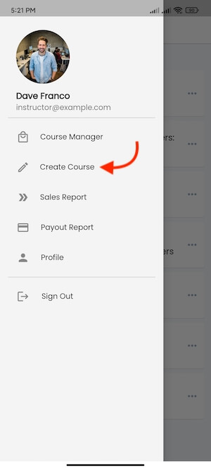 Course Creating Academy Instructors Mobile App Course Creating Academy Instructors Mobile App