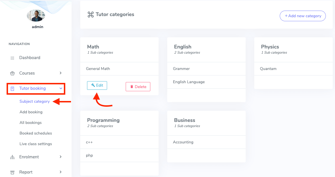 Academy Tutorbooking 4 Academy Tutorbooking 4