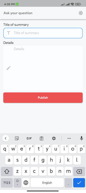 Forum Question Form Forum Question Form